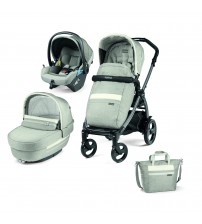 Carucior 3 in 1 Peg Perego, Book 51 Titania, Lounge, Luxe Pure